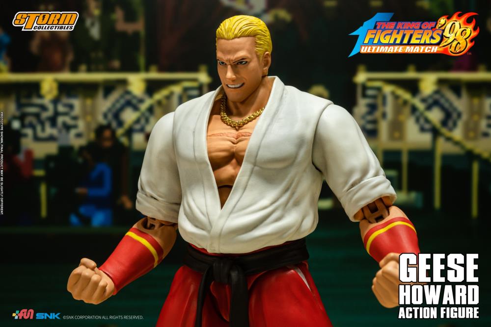 The King of Fighters '98 Geese Howard 1/12 Scale BBTS Exclusive Action Figure Gallery Image 14