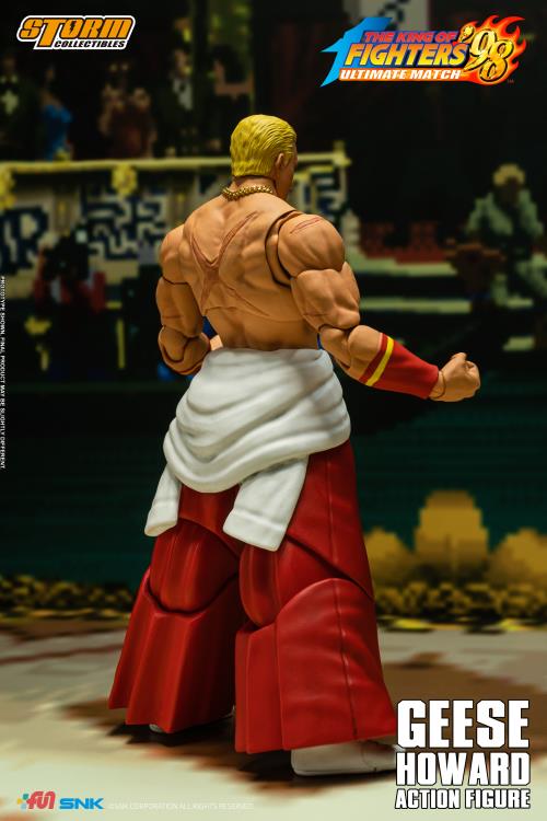The King of Fighters '98 Geese Howard 1/12 Scale BBTS Exclusive Action Figure Gallery Image 8