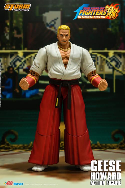 The King of Fighters '98 Geese Howard 1/12 Scale BBTS Exclusive Action Figure Gallery Image 4