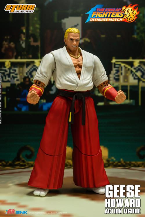 The King of Fighters '98 Geese Howard 1/12 Scale BBTS Exclusive Action Figure Gallery Image 5