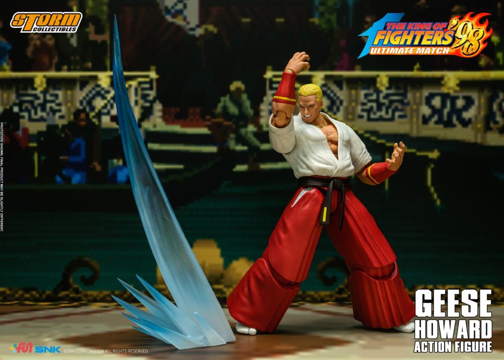 The King of Fighters '98 Geese Howard 1/12 Scale BBTS Exclusive Action Figure Gallery Image 18