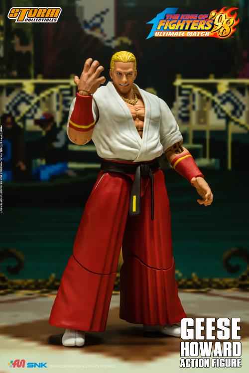 The King of Fighters '98 Geese Howard 1/12 Scale BBTS Exclusive Action Figure Gallery Image 3
