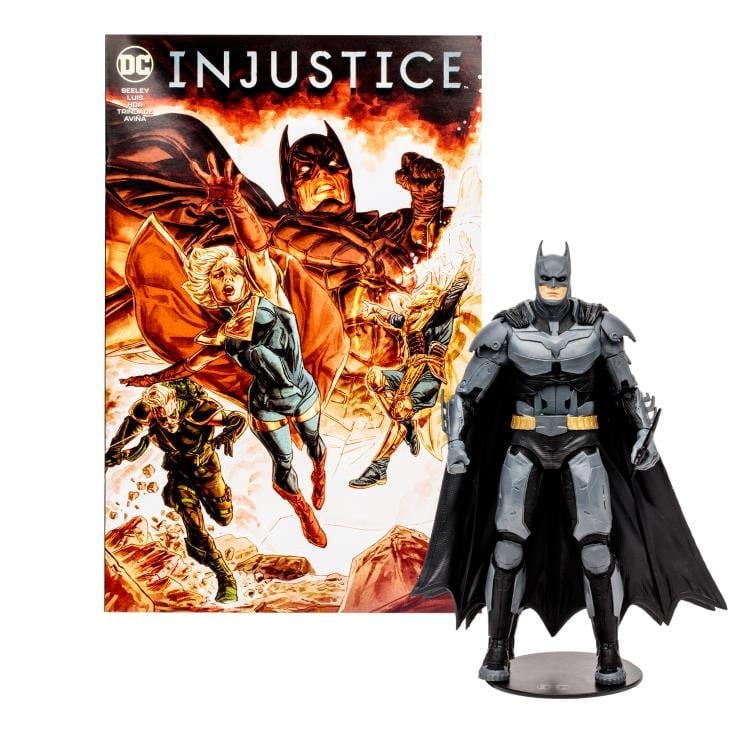 Injustice 2 Page Punchers 7" Batman Figure with Comic Gallery Image 9