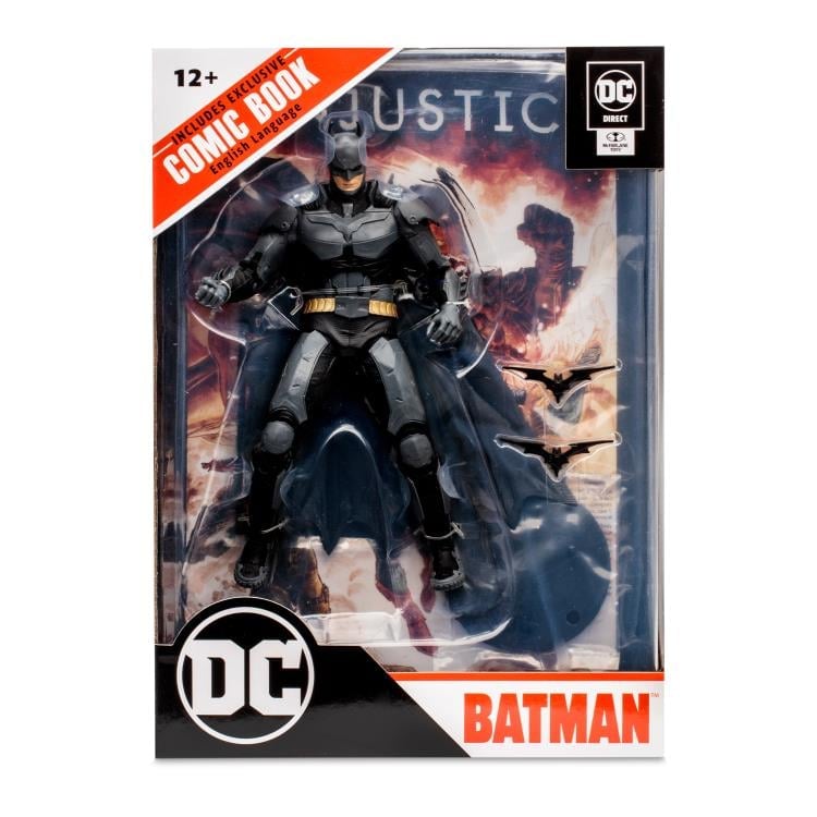 Injustice 2 Page Punchers 7" Batman Figure with Comic Gallery Image 12