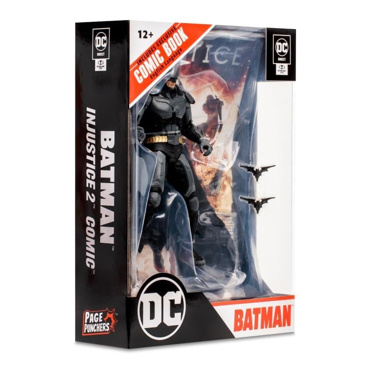 Injustice 2 Page Punchers 7" Batman Figure with Comic Gallery Image 13