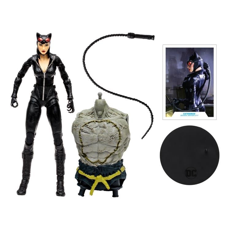 Arkham City DC Multiverse Catwoman Action Figure (Collect to Build: Solomon Grundy) Gallery Image 10