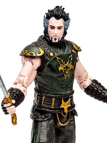 Arkham City DC Multiverse Ra's Al Ghul Action Figure (Collect to Build: Solomon Grundy) Gallery Image 2