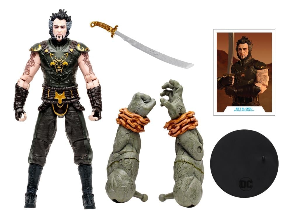 Arkham City DC Multiverse Ra's Al Ghul Action Figure (Collect to Build: Solomon Grundy) Gallery Image 10