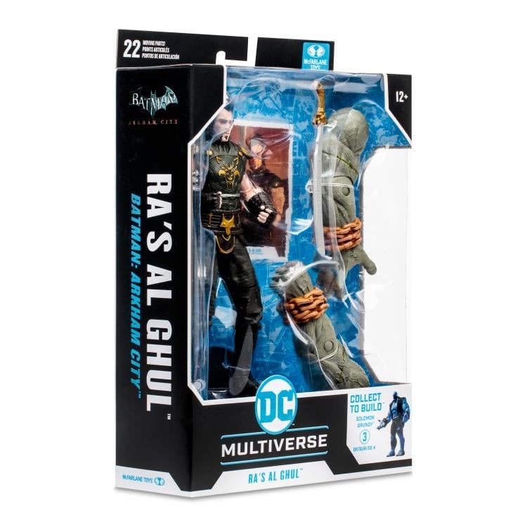 Arkham City DC Multiverse Ra's Al Ghul Action Figure (Collect to Build: Solomon Grundy) Gallery Image 12