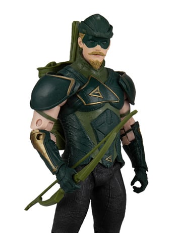 Injustice 2 Page Punchers 7" Green Arrow Figure with Comic Gallery Image 2