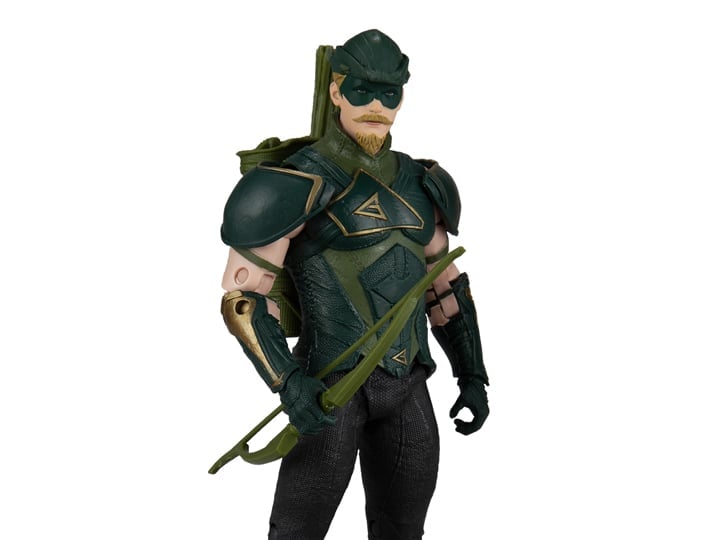 Injustice 2 Page Punchers 7" Green Arrow Figure with Comic Gallery Image 1