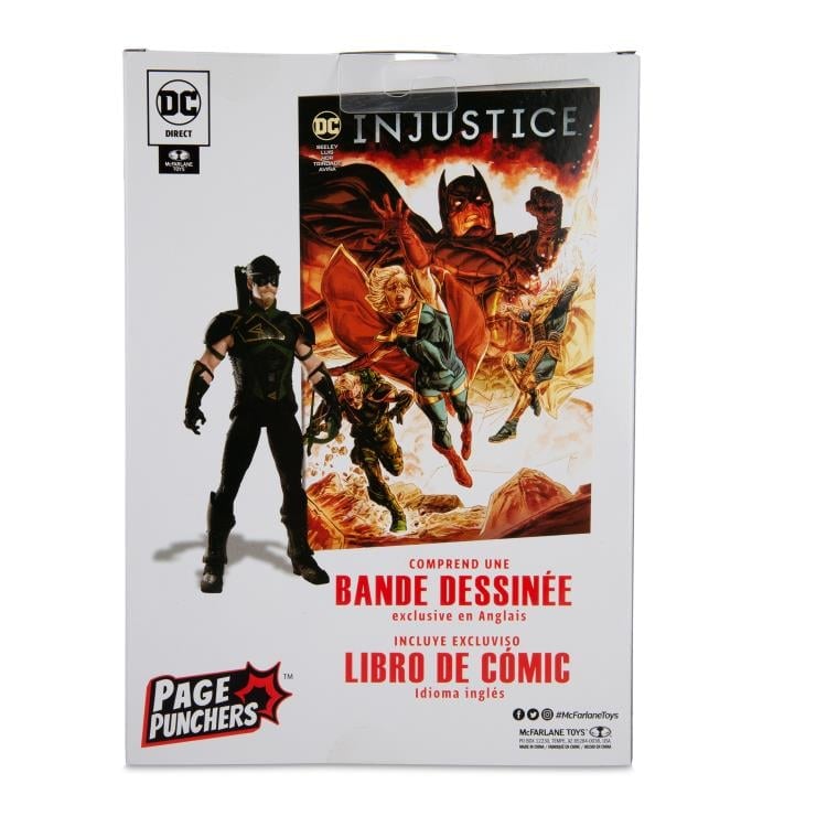 Injustice 2 Page Punchers 7" Green Arrow Figure with Comic Gallery Image 14