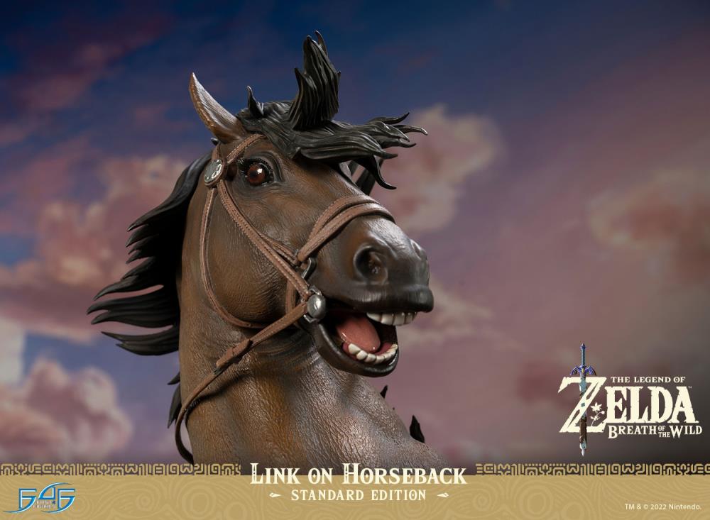 The Legend of Zelda: Breath of the Wild Link on Horseback Statue Gallery Image 29