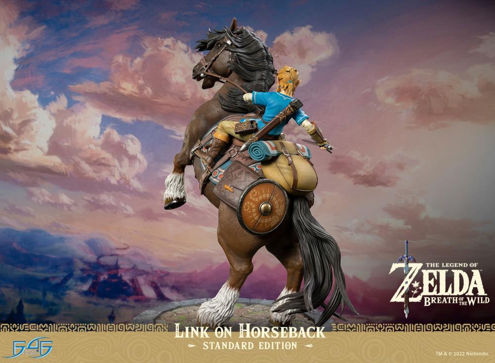 The Legend of Zelda: Breath of the Wild Link on Horseback Statue Gallery Image 16