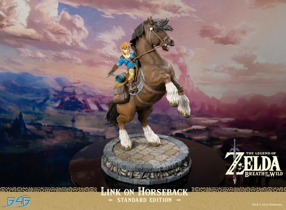 The Legend of Zelda: Breath of the Wild Link on Horseback Statue Gallery Image 11
