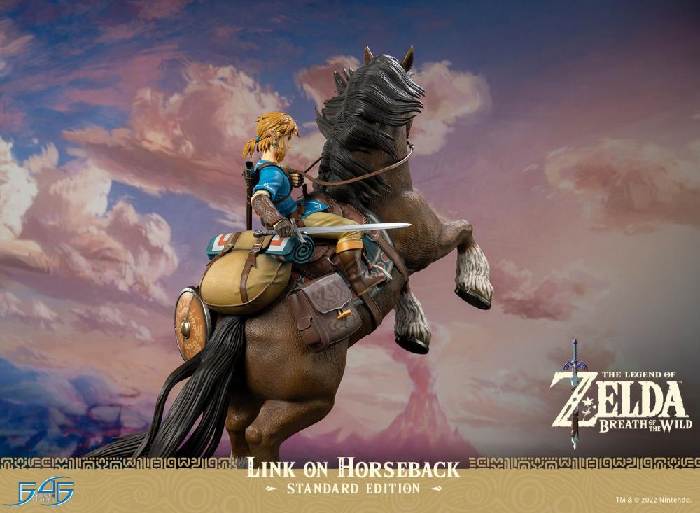 The Legend of Zelda: Breath of the Wild Link on Horseback Statue Gallery Image 17