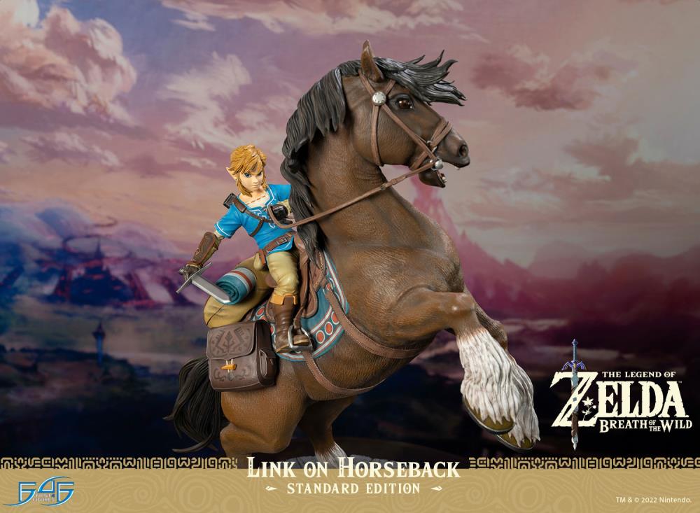 The Legend of Zelda: Breath of the Wild Link on Horseback Statue Gallery Image 14