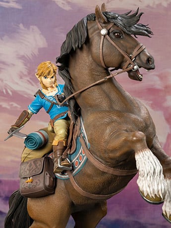 The Legend of Zelda: Breath of the Wild Link on Horseback Statue Gallery Image 2