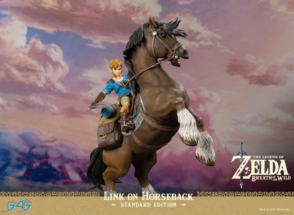 The Legend of Zelda: Breath of the Wild Link on Horseback Statue Gallery Image 13