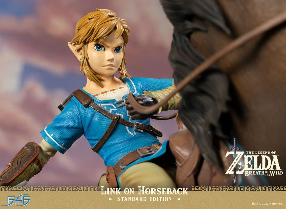 The Legend of Zelda: Breath of the Wild Link on Horseback Statue Gallery Image 28