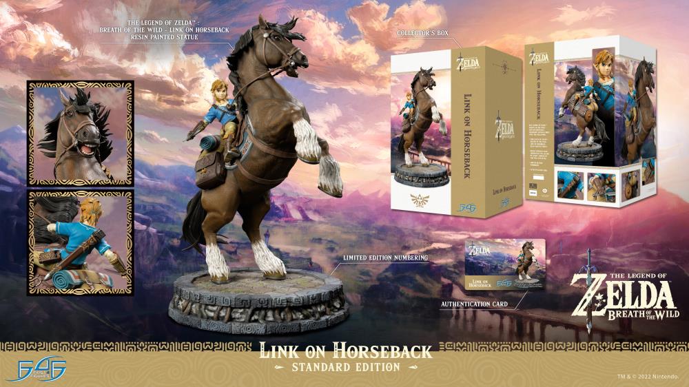 The Legend of Zelda: Breath of the Wild Link on Horseback Statue Gallery Image 33