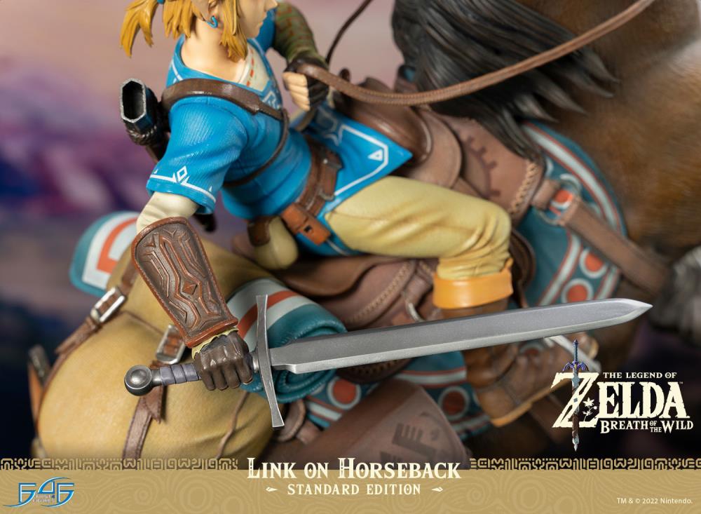 The Legend of Zelda: Breath of the Wild Link on Horseback Statue Gallery Image 19