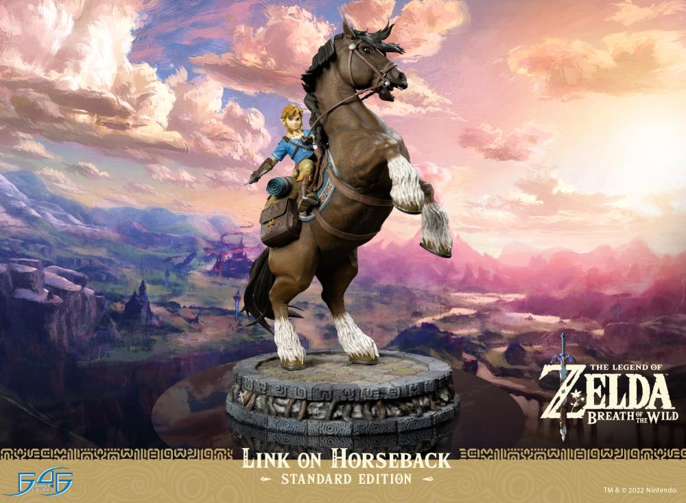 The Legend of Zelda: Breath of the Wild Link on Horseback Statue Gallery Image 3