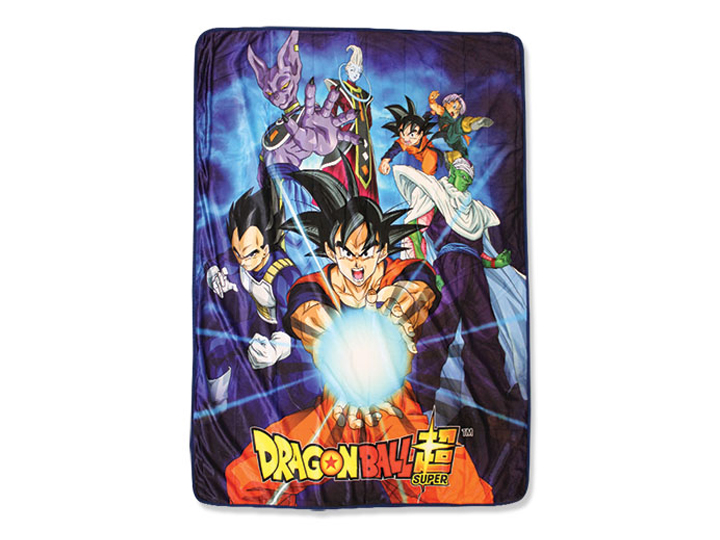 Dragon Ball Super Group Sublimation Throw Blanket Gallery Image 1