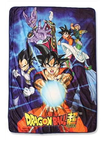 Dragon Ball Super Group Sublimation Throw Blanket Gallery Image 2