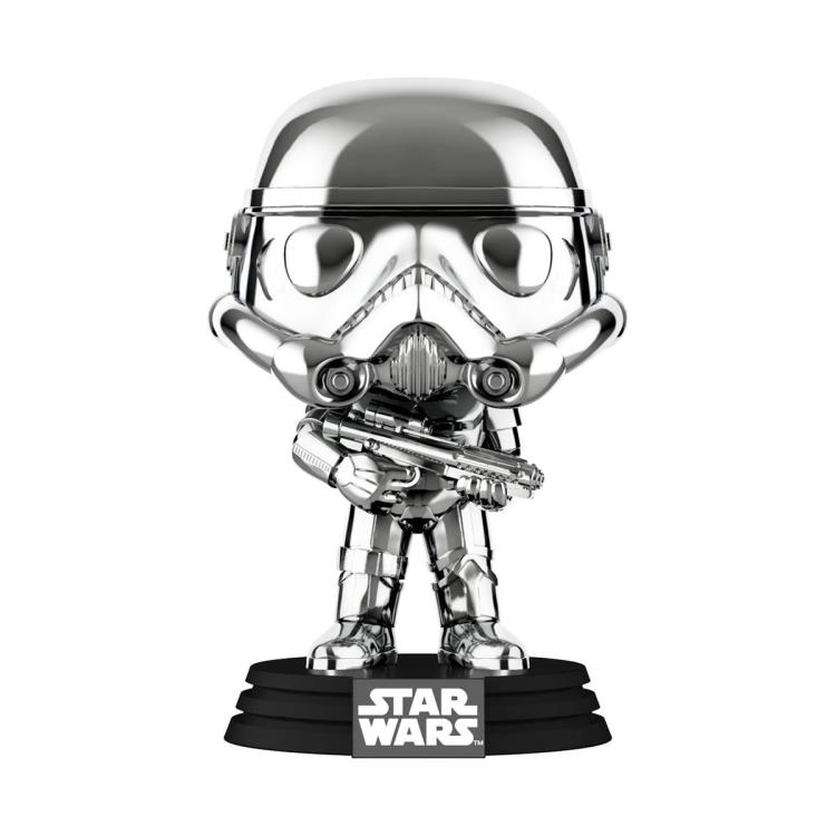 Pop! and Tee: Star Wars Stormtrooper (Silver) Gallery Image 4
