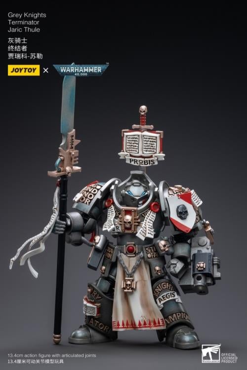 Warhammer 40K Grey Knights Terminator Jaric Thule 1/18 Scale Action Figure Gallery Image 3