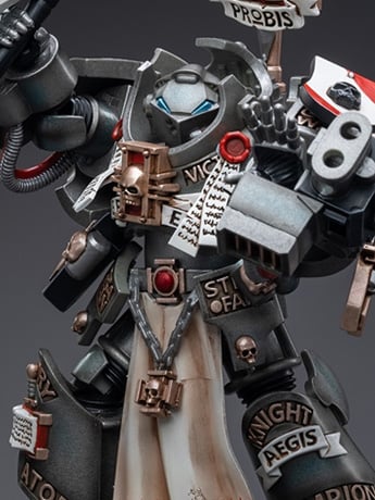 Warhammer 40K Grey Knights Terminator Jaric Thule 1/18 Scale Action Figure Gallery Image 2