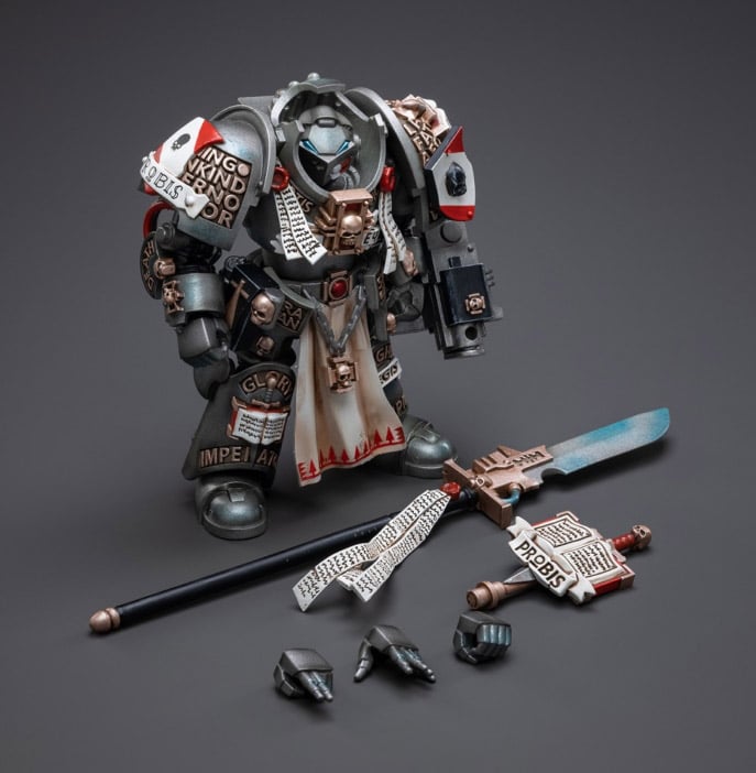 Warhammer 40K Grey Knights Terminator Jaric Thule 1/18 Scale Action Figure Gallery Image 11