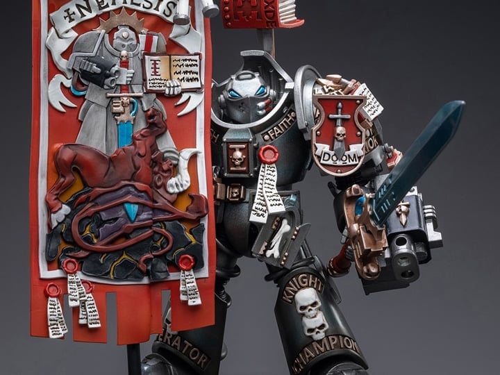 Warhammer 40K Grey Knights Terminator Retius Akantar 1/18 Scale Figure Gallery Image 1