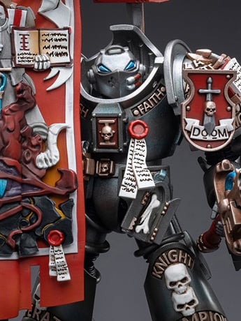 Warhammer 40K Grey Knights Terminator Retius Akantar 1/18 Scale Figure Gallery Image 2