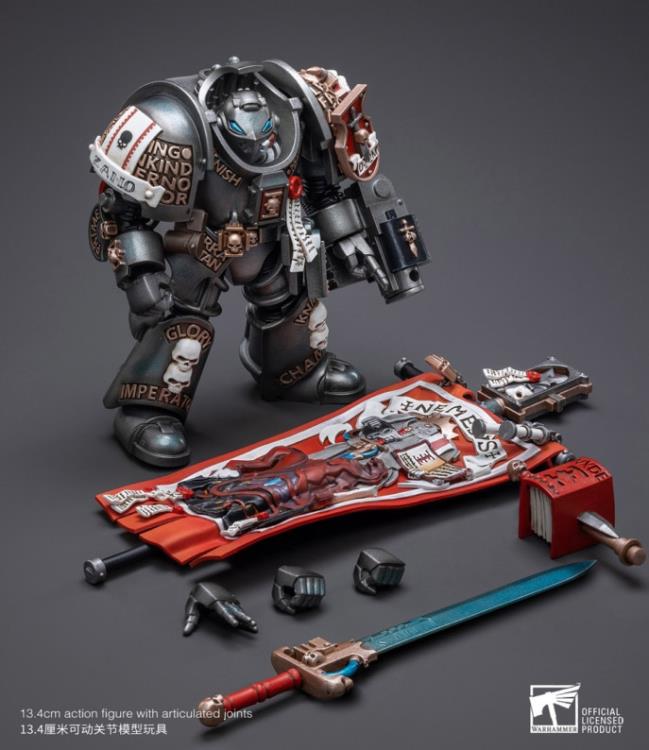 Warhammer 40K Grey Knights Terminator Retius Akantar 1/18 Scale Figure Gallery Image 9