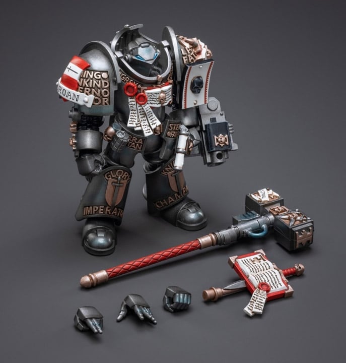 Warhammer 40K Grey Knights Terminator Caddon Vibova 1/18 Scale Action Figure Gallery Image 9