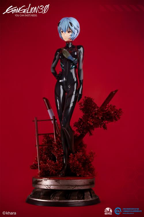 Rebuild of Evangelion Rei Ayanami (Premium Ver.) 1/2 Scale Statue Gallery Image 4