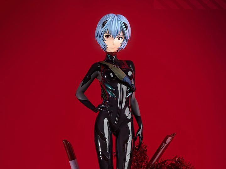 Rebuild of Evangelion Rei Ayanami (Premium Ver.) 1/2 Scale Statue Gallery Image 1