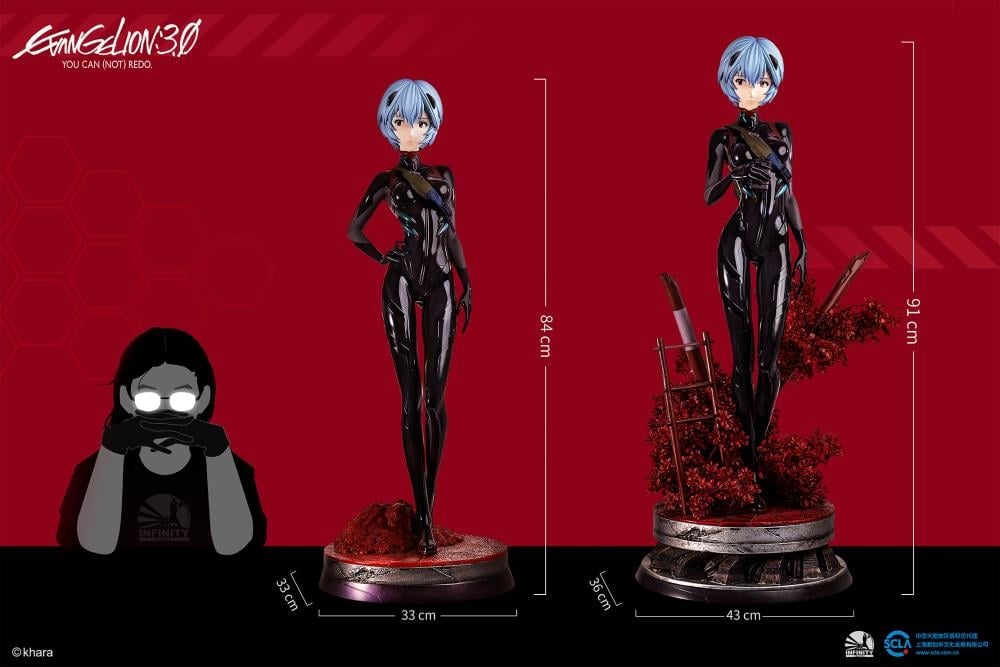 Rebuild of Evangelion Rei Ayanami (Premium Ver.) 1/2 Scale Statue Gallery Image 36