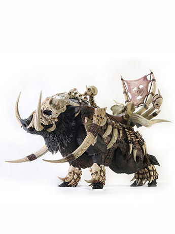 Giant Wild Boar Bonestabber (Black Ver.) 1/12 Scale Figure Gallery Image 2