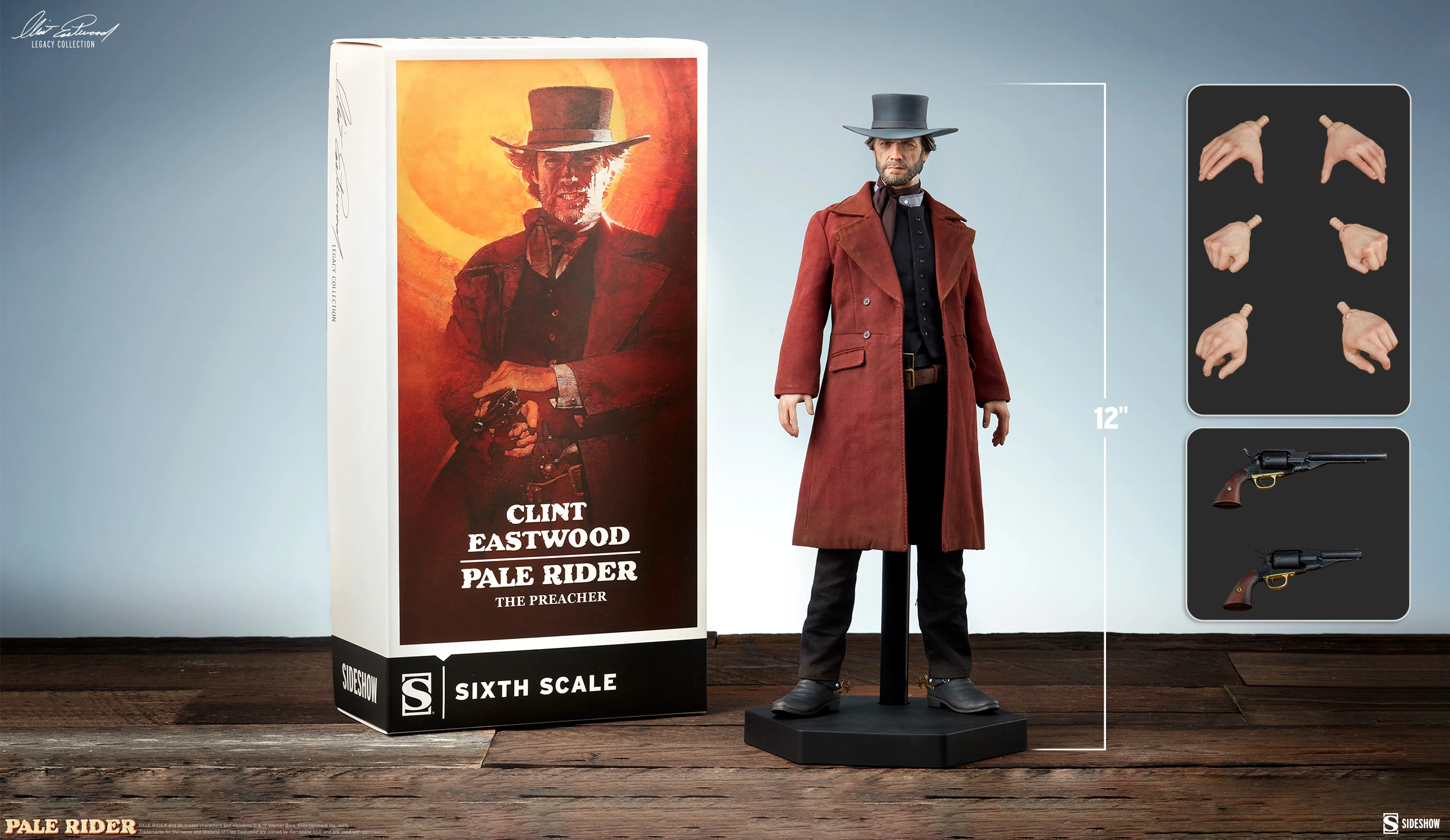 Pale Rider Clint Eastwood Legacy Collection The Preacher 1/6 Scale Figure Gallery Image 22