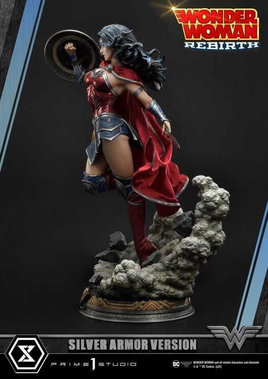 Wonder Woman Rebirth Museum Masterline Wonder Woman (Silver Armor Ver.) 1/3 Scale Limited Edition Statue Gallery Image 6