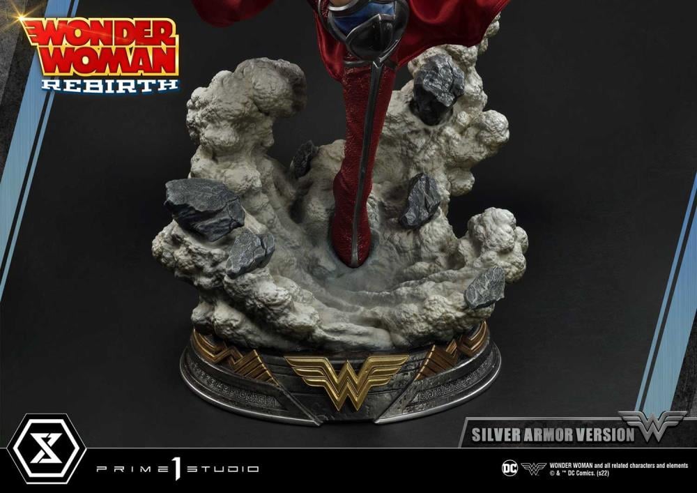 Wonder Woman Rebirth Museum Masterline Wonder Woman (Silver Armor Ver.) 1/3 Scale Limited Edition Statue Gallery Image 13