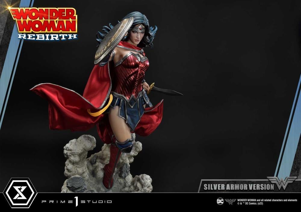 Wonder Woman Rebirth Museum Masterline Wonder Woman (Silver Armor Ver.) 1/3 Scale Limited Edition Statue Gallery Image 27