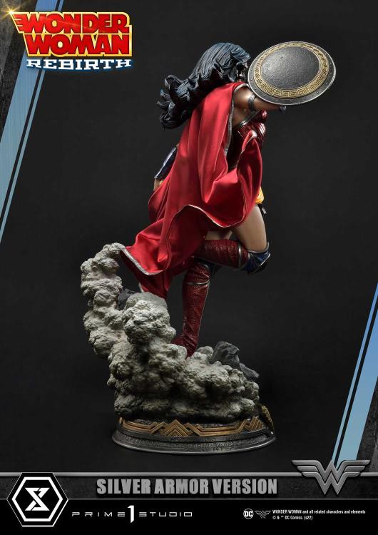Wonder Woman Rebirth Museum Masterline Wonder Woman (Silver Armor Ver.) 1/3 Scale Limited Edition Statue Gallery Image 4