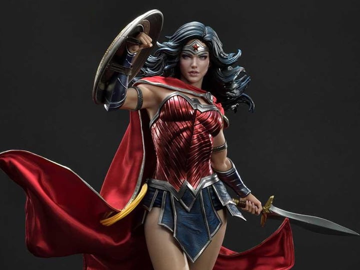 Wonder Woman Rebirth Museum Masterline Wonder Woman (Silver Armor Ver.) 1/3 Scale Limited Edition Statue Gallery Image 1