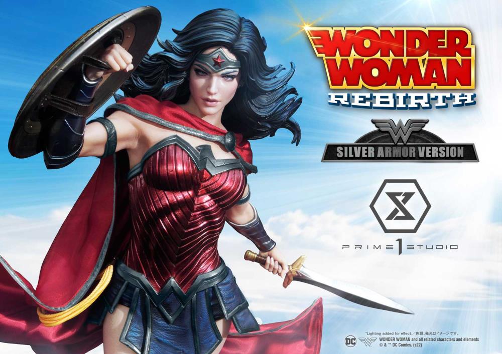 Wonder Woman Rebirth Museum Masterline Wonder Woman (Silver Armor Ver.) 1/3 Scale Limited Edition Statue Gallery Image 37