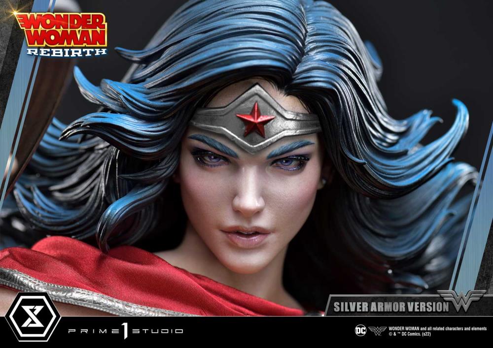 Wonder Woman Rebirth Museum Masterline Wonder Woman (Silver Armor Ver.) 1/3 Scale Limited Edition Statue Gallery Image 32