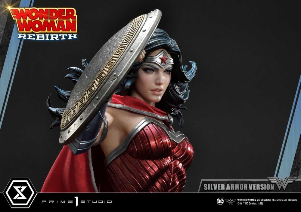 Wonder Woman Rebirth Museum Masterline Wonder Woman (Silver Armor Ver.) 1/3 Scale Limited Edition Statue Gallery Image 17